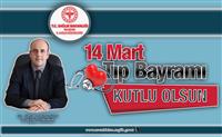 Nevşehir İl Sağlık Müdürü Dr. Rahim Ünlübay 14 Mart Tıp Bayramı münasebetiyle mesaj yayımladı